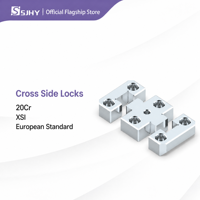 SJHY Série XSI – Croix de centrage symétrique à 4 voies de précision ultra-fine, norme européenne, en acier trempé 20Cr