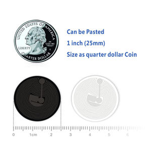 13.56mhz आइसो14443a rd <span class=keywords><strong>nfc</strong></span> टैग स्टिकर खाली ntag213 एंटी धातु रिरिरिटेबल टैग - Product Image 3