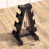 WENDY Fitness Factory Racks de rangement pour haltères pour salle de sport à domicile, 3 niveaux, 6 niveaux, 3 paires, 6 paires