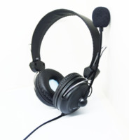 Casque filaire supra-auriculaire ajustable et extensible avec grandes oreillettes souples, suppression du bruit ENC, étanchéité IPX7, transducteur hybride, 3,5 mm