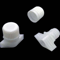 Bouchon à vis en plastique de qualité alimentaire anti-fuite de 13 mm, portable et durable, avec bec verseur pour emballages de boissons et sachets à bec verseur