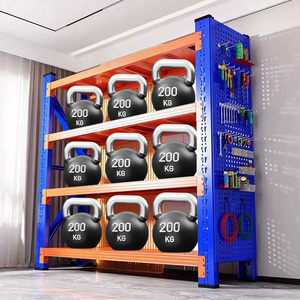 Công Suất Lớn Đóng Mở Kim Loại Lưu Trữ Kệ <span class=keywords><strong>4</strong></span>-Kệ Hiển Thị Cho Nhà Để Xe Sử Dụng Thép Hữu Cơ Kệ Cửa Hàng Hiển Thị - Product Image 5