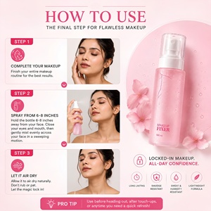 สเปรย์น้ำแร่ควบคุมความมันบนใบหน้า 100 มล. สูตรติดทนนาน ปรับผิวแมตต์ วีแกน ใช้แทนรองพื้นได้ - Product Image 2