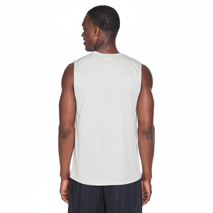 Camiseta sin mangas de algodón de tres mezclas personalizada para hombre Camiseta sin mangas transpirable para fitness para hombre de siguiente nivel Camiseta sin mangas - Product Image 1