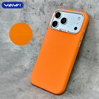 Funda Magnética de Silicona Antideslizante VAWI S124 Wave Point para iPhone 18 17 16 Pro Max con Forro Interior Antigolpes y Suave