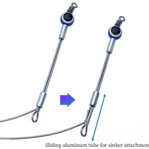 Professionnel en acier inoxydable à bras unique Downrigger Heavy Duty pêche en haute <span class=keywords><strong>mer</strong></span> couteau incurvé Outrigger attirail pour gros gibier poisson - Product Image 5