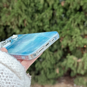 Custodia per <span class=keywords><strong>iPhone</strong></span> 15 Pro Max 14 13 12 <span class=keywords><strong>11</strong></span> di Lusso con Design Floreale 3D Sfumato <span class=keywords><strong>a</strong></span> Rosa, Cornice <span class=keywords><strong>a</strong></span> <span class=keywords><strong>Specchio</strong></span> Galvanizzata e Protezione Antiurto - Product Image 6