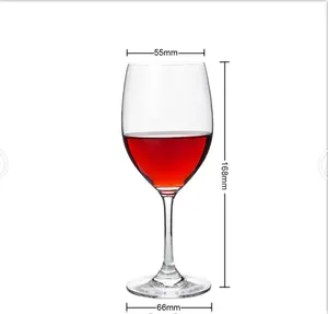 Customized Logo Personalized Bottle Long Stem Wine Glasses Flat Goblet Wine Glass White Set Crystal Red Wine Glass Cup
