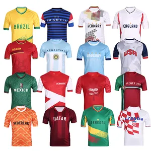 custom Sublimation print Thai Soccer Jersey Goalkeeper Shirt Polyester Training Team Sports Uniform Jersey Football