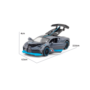 <span class=keywords><strong>1</strong></span>:32 đúc Xe mô hình phanh tự động hệ thống pullback kim loại xe Bugatti xe đồ chơi với âm thanh lightdiecast Diecast mô hình - Product Image 5