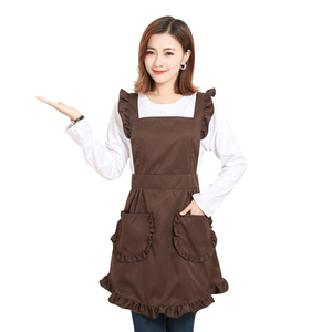 Grembiule da Cucina per Donna in Cotone 100% Stile Retrò con Volant Vintage all'Ingrosso - Product Image 3