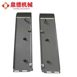 Pièces de camion malaxeur Mercedes-Benz Euro 5 compatibles : section arrière de la protection de garde-boue (gauche/droite) A9438800636 – Pièces de carrosserie de camion - Product Image 2