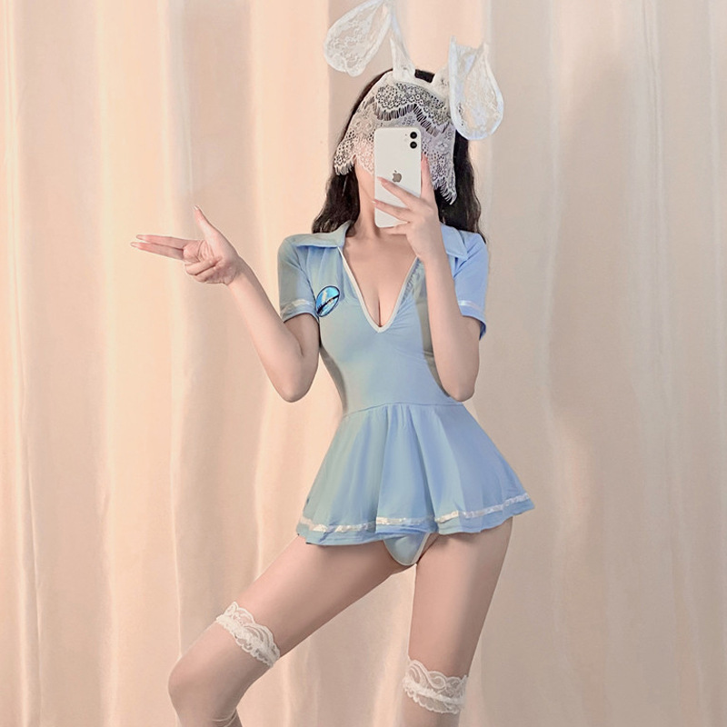 Clothes, ears, stockings