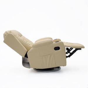 Geek sofa Furniture Modernes Leder Manueller Beauty Salon Liegestuhl mit Schaukel und Drehgelenk und Getränke halter für Wohnzimmer - Product Image 6