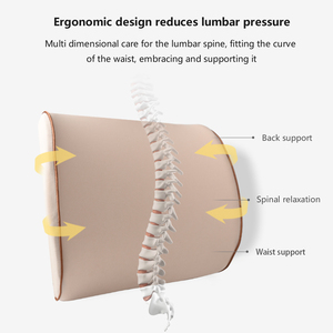 2025 mal de dos soutien lombaire repos au <span class=keywords><strong>bureau</strong></span> oreiller en mousse à mémoire incurvée oreiller de Couple arqué pour dormeur latéral de <span class=keywords><strong>bureau</strong></span> - Product Image 6