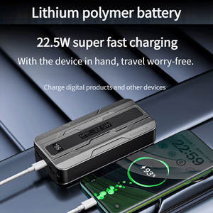 定制10000毫安时移动电源，带两个USB端口，一个C型快速充电应急手机充电的最新趋势 - Product Image 5