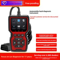 Escáner OBD Universal ELM327, Herramienta de Diagnóstico de Automóviles OBD2, Instrumento de Diagnóstico de Fallas Eléctricas con Prueba de Batería y Decodificación