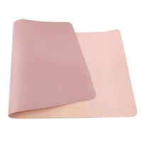 Tapis de Souris de Bureau en PVC/PU Grande Taille, Imperméables, pour Ordinateurs Portables, Bureaux, Gaming, Dessins Animés, Anti-Rayures, Épaisseur Personnalisable, en Stock