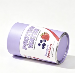 Biodegradable Food Grade Kraft Paper Tube Tea Packaging Cylinder Can for Health Care Supplement and Healthcare Product Packaging - Product Image 2