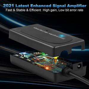 <span class=keywords><strong>Antenne</strong></span> <span class=keywords><strong>TV</strong></span> numérique intérieure ultra-légère à design plat avec prise en charge UHF/VHF, connexion <span class=keywords><strong>coaxiale</strong></span>, réception des ondes terrestres haute définition - Product Image 3