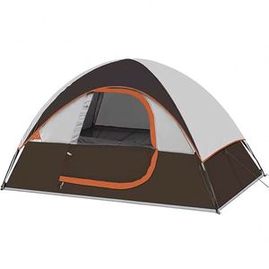 Carpa de Camping Automática de Doble Capa Oxford para 3-4 Personas, Impermeable, Protección Solar, a Prueba de Insectos, de Una Habitación, para las Cuatro Estaciones - Product Image 1