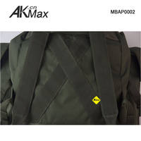 AKmax ALICE Pack Small Tactical Jungle Pack Sac à dos en aluminium vert olive avec cadre externe de 20L Sac à dos de randonnée en plein air