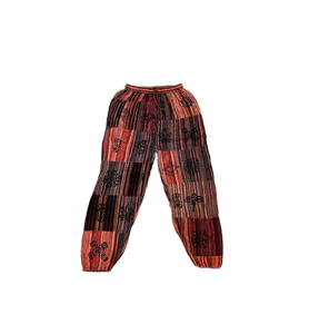 STRIPE Patchwork UNISEX Cotton Harem Pants Hippie Boho <b>Yoga</b> Pant Festival Handmade Indian Summer High Flat K1 Xmas <b>Gift</b> STRIPE - Product Image 5