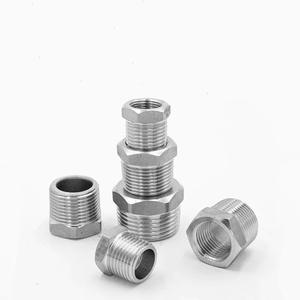 Réducteur Quickconnect NPT en acier inoxydable personnalisable Douille 1/8 ''-4'' Filetage femelle Basse pression BSPT Standard - Product Image 3