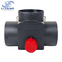 Conector de Válvula en T de 75mm para Ducto de Aire, para Calefacción Diésel Webasto Eberspacher, Autocaravanas, Camiones, Furgonetas