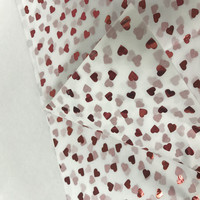 Papel de embrulho de papel do tecido do glitter, personalizado, papel de embrulho floral, à prova d' água