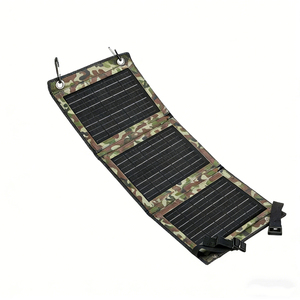 Cargador Solar Compacto y Eficiente Alecter de 30W, Negro, 20% de Eficiencia, Diseño Plegable e Impermeable, para Excursionismo y Aventuras al Aire Libre - Product Image 1