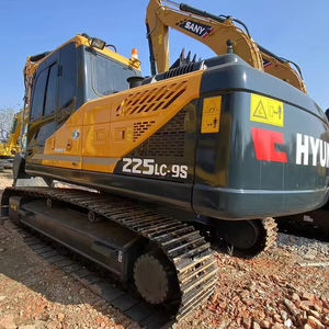 Excavatrice hydraulique Hyundai 2024, marque originale importée du Japon, 22 tonnes, 225 d'occasion avec moteur et pompe hydrauliques - Product Image 1