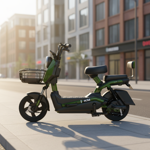 Bicicleta Eléctrica Urbana de Alta Velocidad 2026, 48V 12AH, 3 Velocidades, con Batería de Plomo-Ácido, para Adultos, con Pedales, Nueva - Product Image 3