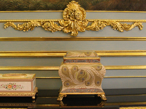 Yips LD-1203-0488 stile classico antico soggiorno scatola decorativa dipinta a <span class=keywords><strong>mano</strong></span> motivo floreale <span class=keywords><strong>in</strong></span> legno - Product Image 6