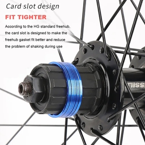 Rondelle de moyeu de vélo en alliage d'aluminium pour pédalier de vélo de route Freehub 1/1.5/2/1.85/2.18/2mm Spacers Flywheel <span class=keywords><strong>Cassette</strong></span> - Product Image 6