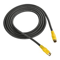 Koax 4 Pin S Video Stecker auf S Video Mini Din Stecker Kabel