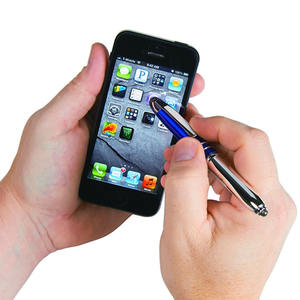 Lápiz Óptico Multifunción Personalizado con Luz LED Blanca de Metal - Product Image 6