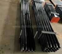 Tiges de forage DTH à soudure par friction de haute qualité / Prix des tiges de forage 76, 89, 102, 114 mm pour le dynamitage de roches et le forage de puits d'eau