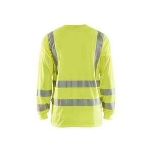 BLAKLADER - 338510133300XL T-shirt manches longues UV haute visibilité Jaune-EAN 7330509523957 HI-VIS WORKWEAR - Product Image 2