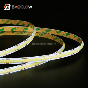 2025 Hot Bán DC 24V 7W dính lại 576d cuttable Trắng COB LED đèn thông minh Strip LED COB chiếu sáng Set 8 mét mật độ cao - Product Image 3