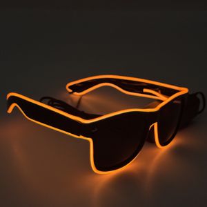 <span class=keywords><strong>Lunettes</strong></span> de fête avec lumières LED |   Multicolore, multi-style, durable, écologique, festival de musique d'Halloween 2025 - Product Image 1