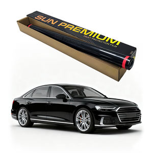 ฟิล์มไวนิลสำหรับตัวถังรถยนต์ฟิล์มเปลี่ยนสีซุปเปอร์เคลือบสีดำสีม่วง - Product Image 1