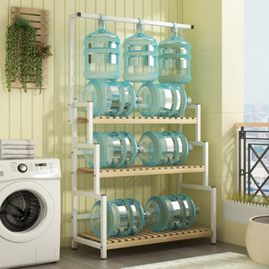 Support à fleurs/étagère à plusieurs niveaux, adapté aux balcons, aux salons, aux rebords de fenêtre et à une utilisation en intérieur ; fabriqué en fer forgé et - Product Image 4