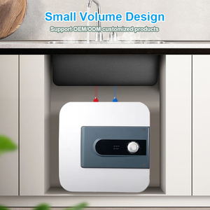 Mini <span class=keywords><strong>chauffe</strong></span>-<span class=keywords><strong>eau</strong></span> électrique 1500W avec boîtier en plastique pour les foyers, les hôtels et les garages - Product Image 1