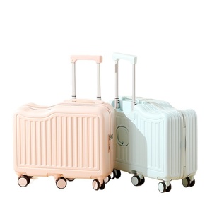 20 inch trẻ em hiện đại của Carry-on Spinner vali với thiết kế dễ thương TSA khóa ABS + PC vật liệu xoay bánh xe - Product Image 1