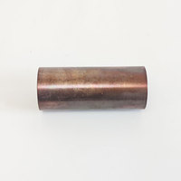 Catalyseur de moto à substrat en nid d'abeille métallique revêtu de Pt Pd Rh à haut débit 42*100mm pour le contrôle des émissions