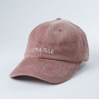 Casquette de baseball non structurée en coton Oxford, personnalisable avec logo brodé, 6 panneaux, motifs à pois et fruits