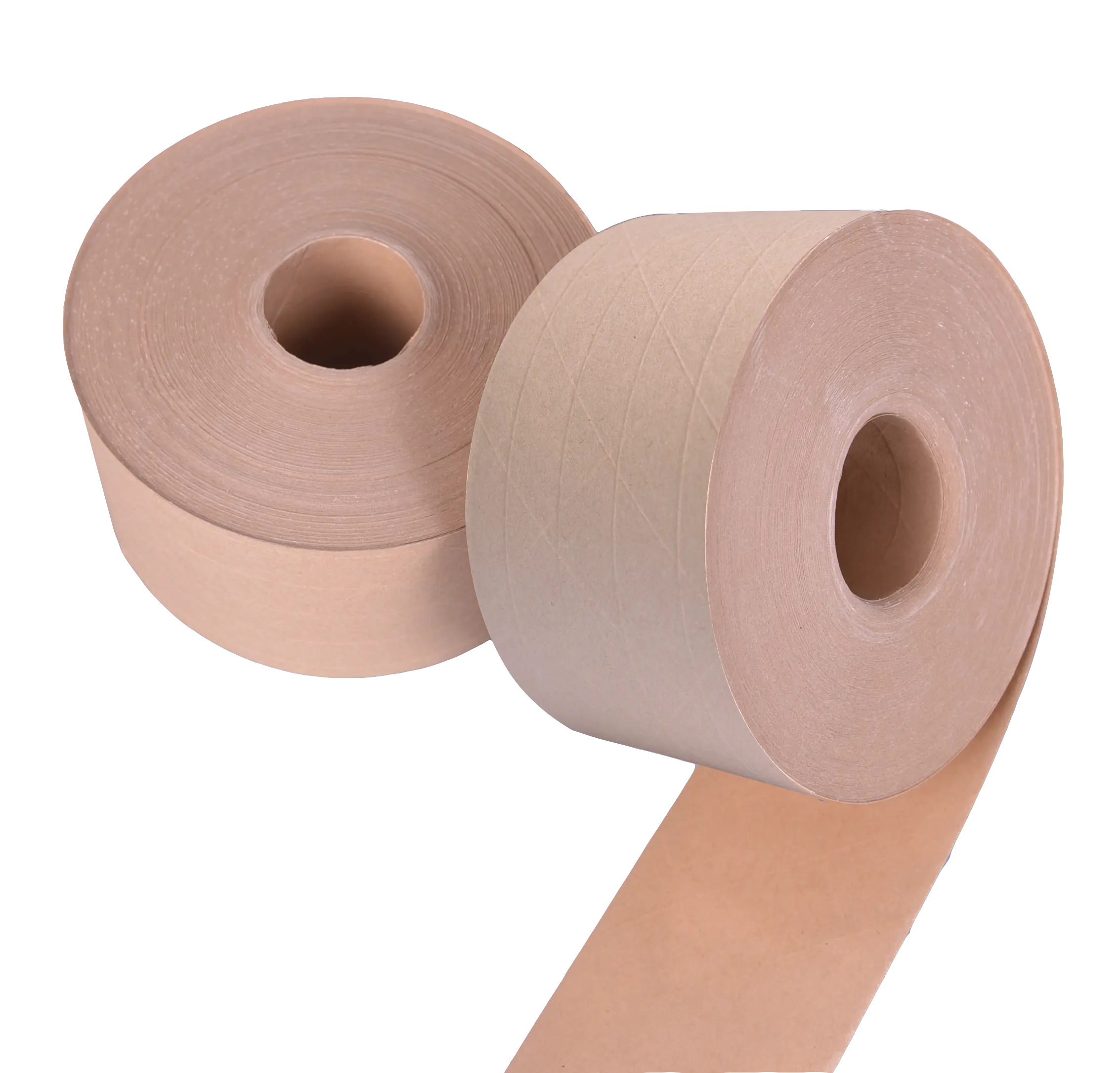 Customized Biodegradable Brown Packing Tape Eco Friendly Water Activated Kraft Paper Gummed Tape