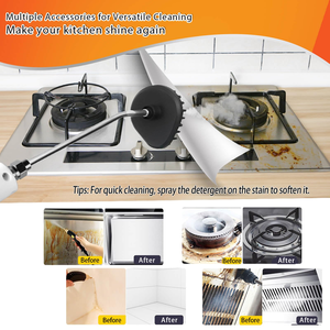 Nettoyeur vapeur électrique portatif haute température <span class=keywords><strong>pour</strong></span> la <span class=keywords><strong>cuisine</strong></span>, les hottes, la salle <span class=keywords><strong>de</strong></span> bain, l'intérieur des voitures - Usage domestique - Product Image 3
