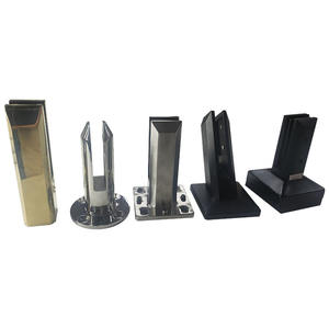 La pince de fixation au <span class=keywords><strong>sol</strong></span> en acier inoxydable avec angle réglable et base carrée convient aux escaliers - Product Image 6